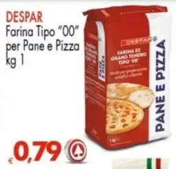 Despar Farina Tipo "00" per Pane e Pizza Despar offerta
