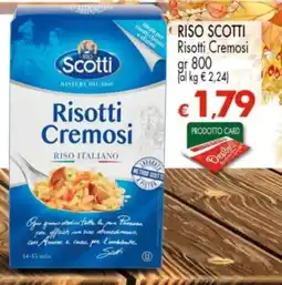 Despar Riso Scotti Risotti Cremosi offerta