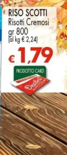 Despar Riso Scotti Risotti Cremosi offerta