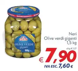 Iper Super Conveniente Neri Olive verdi giganti offerta