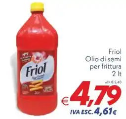 Iper Super Conveniente Friol Olio di semi per frittura offerta