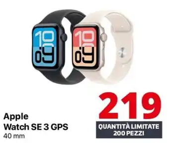Apple Watch SE 3 GPS 40 mm