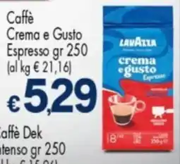 Despar Caffè Crema e Gusto Espresso offerta