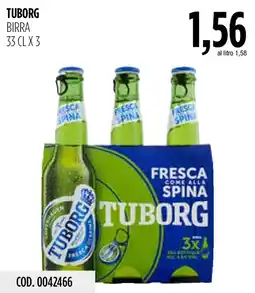 Carico Cash & Carry Tuborg birra offerta