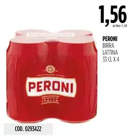 Carico Cash & Carry Peroni birra offerta