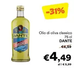 Unes Olio di oliva classico DANTE offerta
