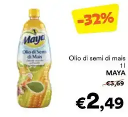 Unes Olio di semi di mais Maya offerta