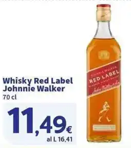 Sigma Superstore Whisky Red Label Johnnie Walker offerta