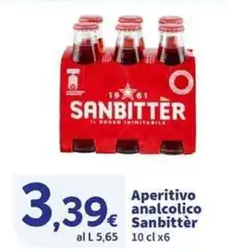 Sigma Superstore Aperitivo analcolico Sanbitter offerta