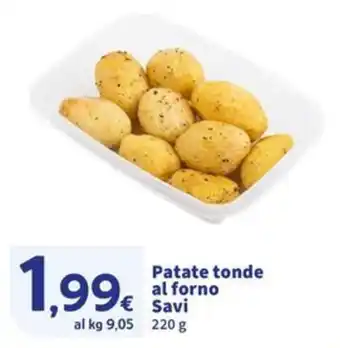 Patate tonde al forno Savi