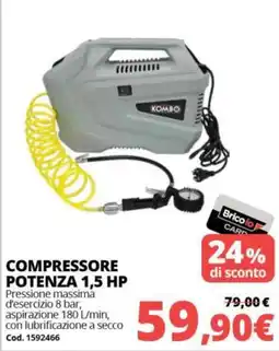 Brico Io Compressore Kombo offerta