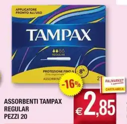 Palmarket Assorbenti Tampax Regular offerta
