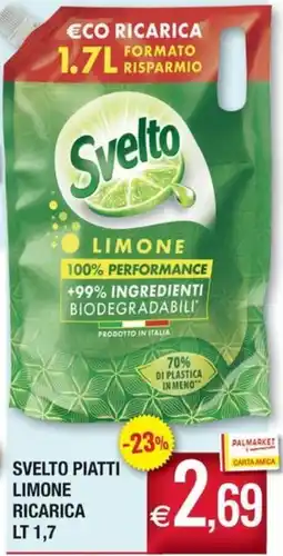 Palmarket Svelto piatti limone ricarica offerta