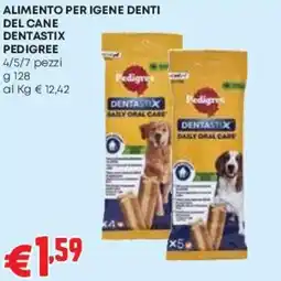 Pam Alimento per igiene denti Pedigree offerta