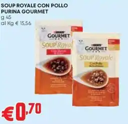 Pam Soup royale con pollo Purina Gourmet offerta