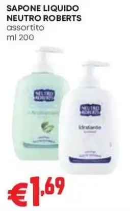 Pam Sapone liquido neutro Roberts offerta