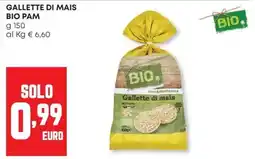 Pam Gallette di mais Bio Pam offerta