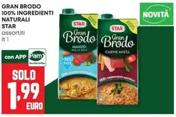 Pam Star Gran Brodo assortiti offerta