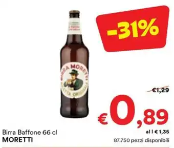 Birra Baffone MORETTI