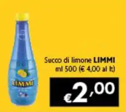 Spak Supermercati Succo di limone LIMMI offerta
