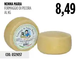 Carico Cash & Carry Nonna Maria Formaggio di pecora offerta