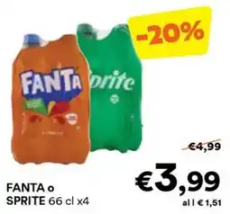 Unes Fanta o Sprite offerta