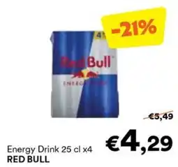 Unes Energy Drink RED BULL offerta