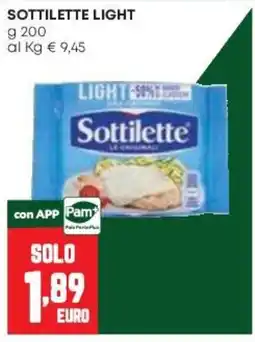 Pam Sottilette Light offerta