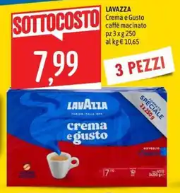 Emisfero Lavazza crema e gusto offerta