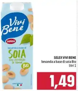 Emisfero Selex Vivi Bene bevanda a base di soia Bio offerta