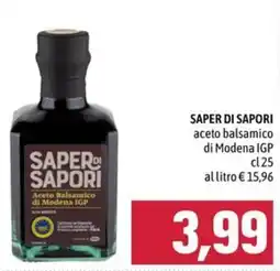 Emisfero Saper di sapori Aceto Balsamico di Modena IGP offerta