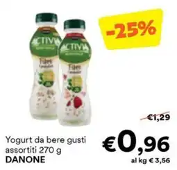 Unes Yogurt da bere gusti assortiti DANONE offerta