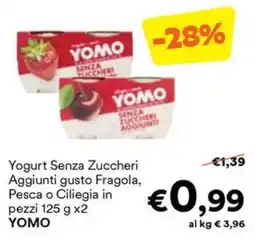 Unes Yogurt Senza Zuccheri Aggiunti offerta