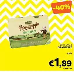 Unes Burro Granterre offerta