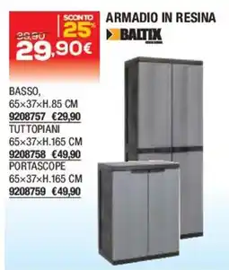 Bricofer Armadio in resina Baltix offerta