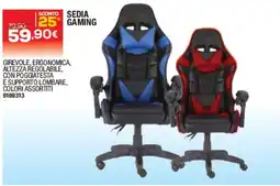 Bricofer Sedia Gaming offerta