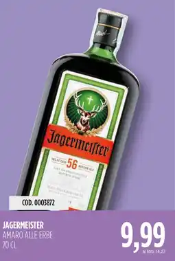 Carico Cash & Carry Jagermeister amaro alle erbe offerta