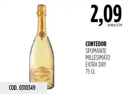 Carico Cash & Carry Contedor spumante millesimato extra dry offerta