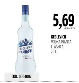 Carico Cash & Carry Keglevich vodka bianca classica offerta