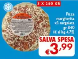 Spak Supermercati Pizza margherita offerta