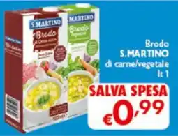 Spak Supermercati Brodo S.MARTINO di carne/vegetale offerta