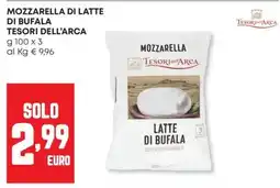 Pam Mozzarella di latte di bufala Tesori dell'Arca offerta