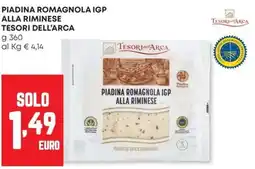 Pam Piadina romagnola igp alla riminese Tesori dell'arca offerta