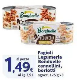 Sigma Superstore Fagioli Legumeria Bonduelle cannellini, borlotti offerta