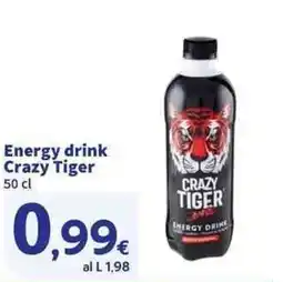 Sigma Superstore Energy drink Crazy Tiger offerta