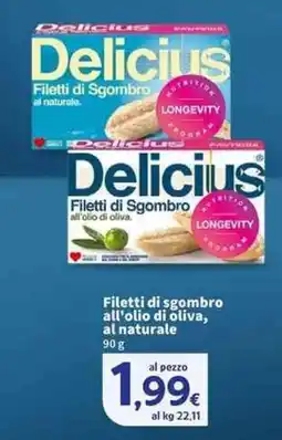 Sigma Superstore Delicius Filetti di Sgombro offerta