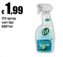 Sì con te Market Cif spray offerta
