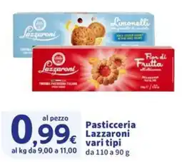 Sigma Pasticceria Lazzaroni vari tipi offerta