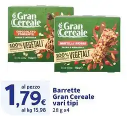 Sigma Barrette Gran Cereale offerta