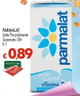 Despar Parmalat Latte Parzialmente Scremato Uht offerta